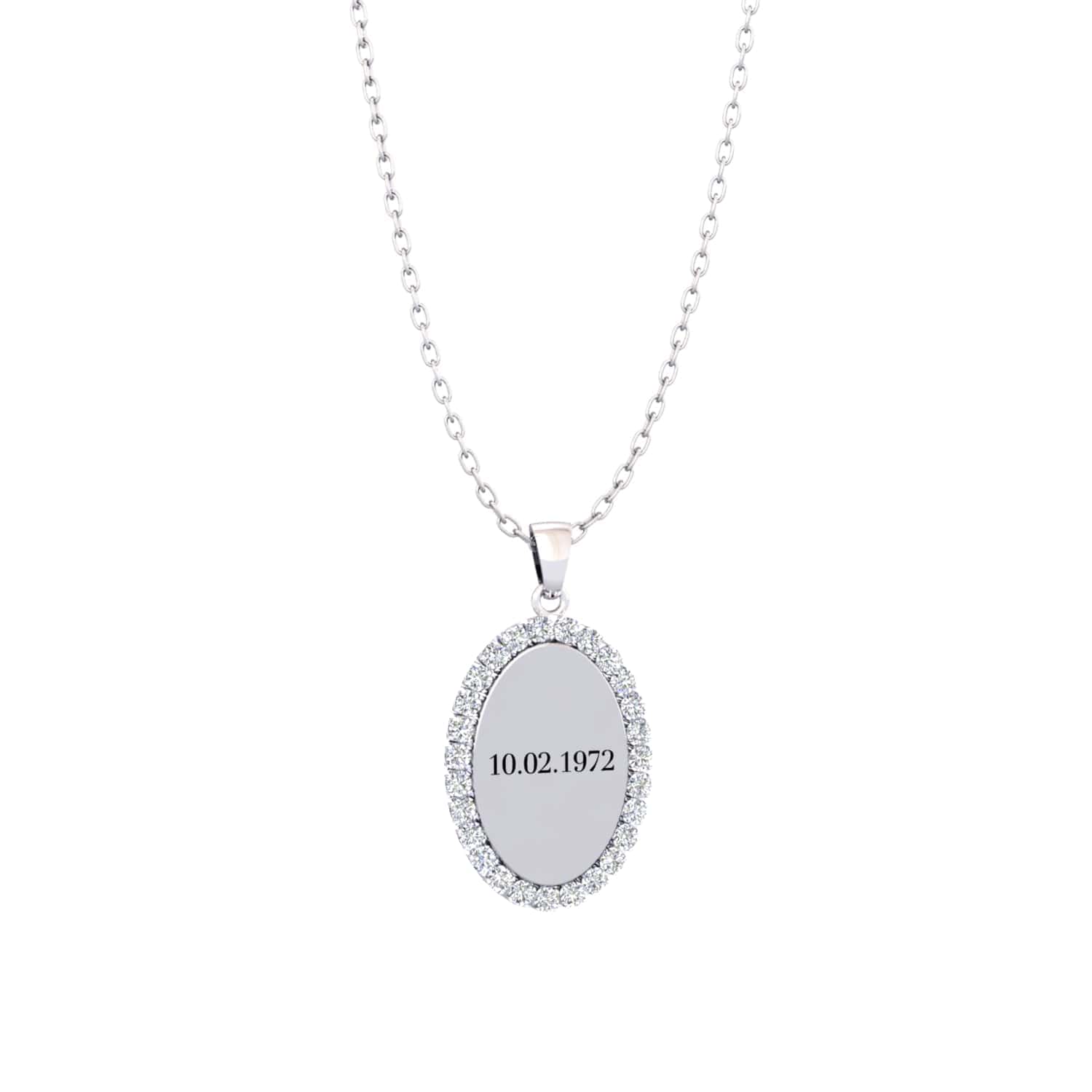 Gravierbare Zirkoniakette