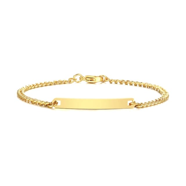 Ladies' bracelet with engraving - Angel necklace