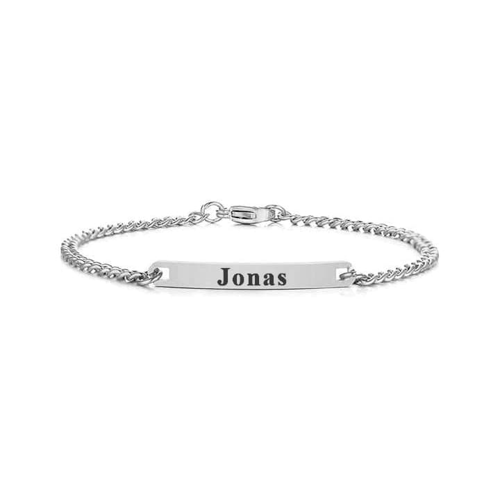 Ladies' bracelet with engraving - Angel necklace