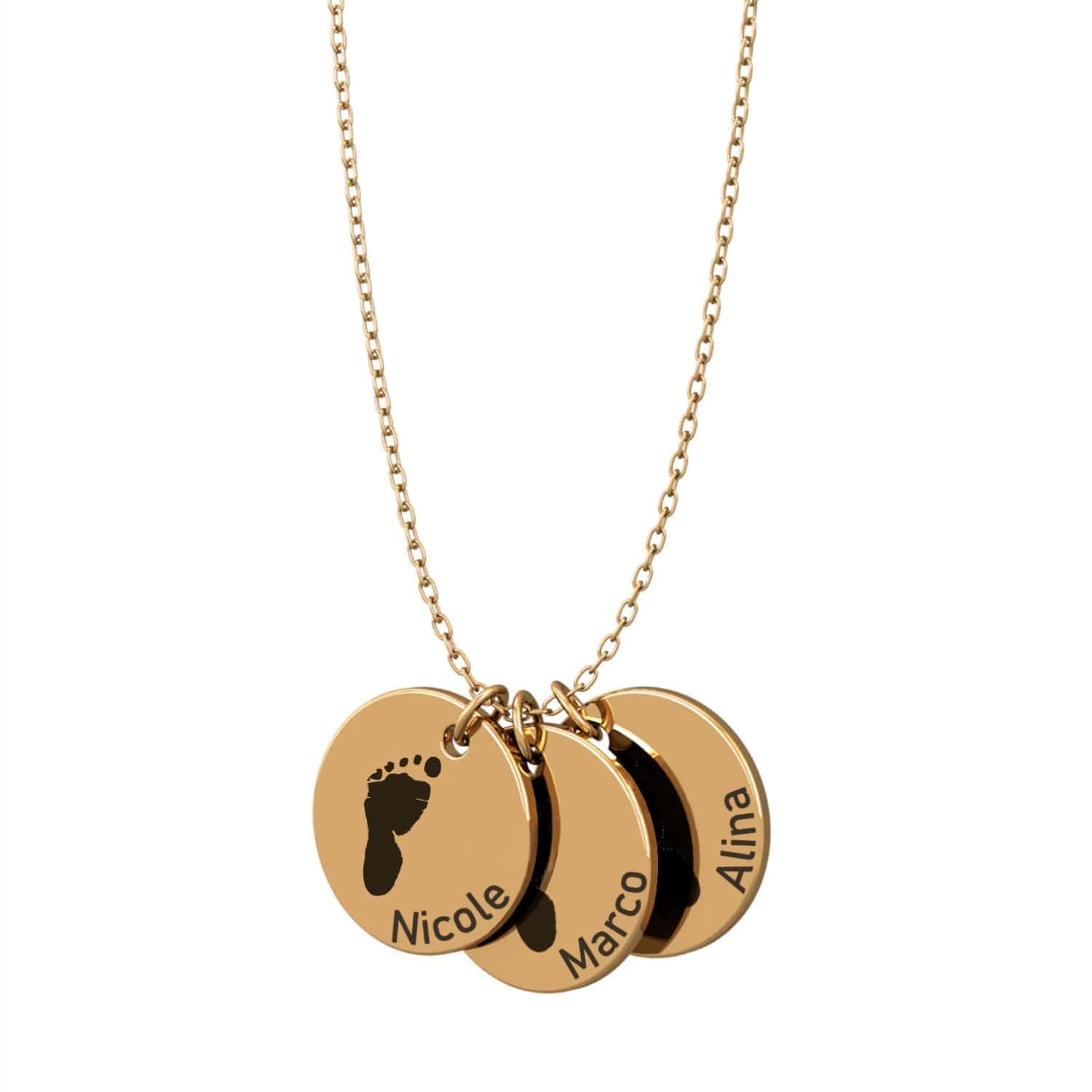 necklace-with-children's-name-gold