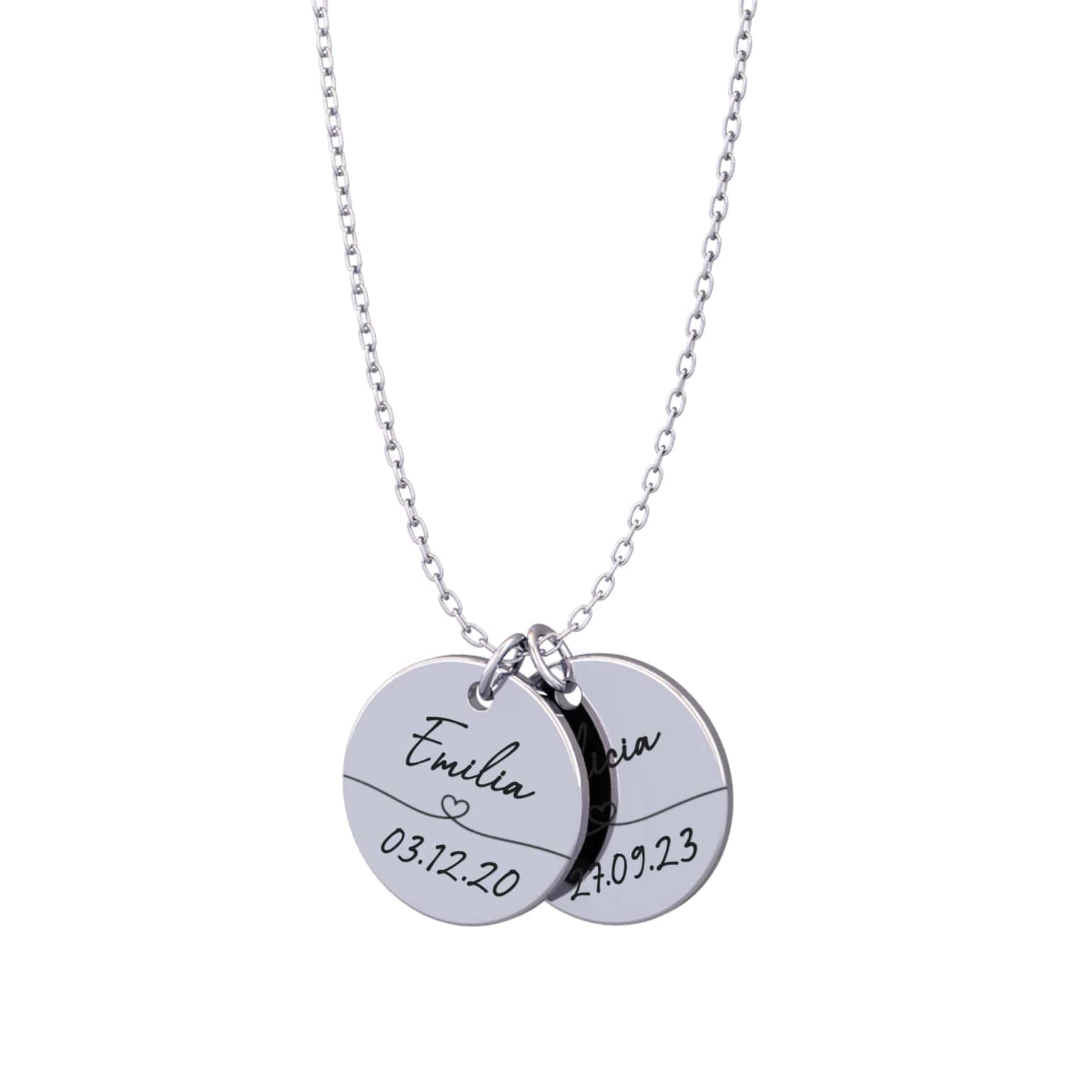necklace-with-name-and-date-silver