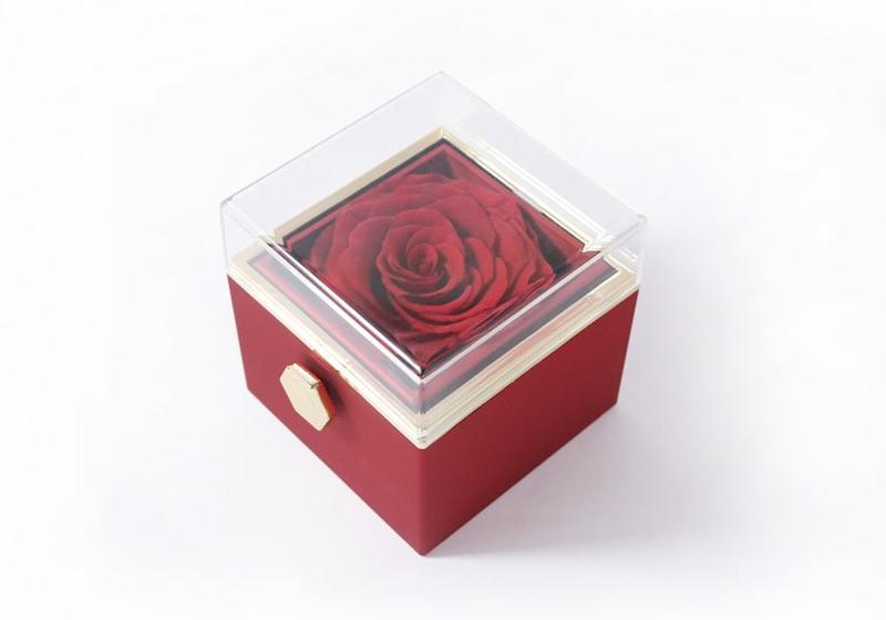 Rotating Rose Box - Engel-Kette