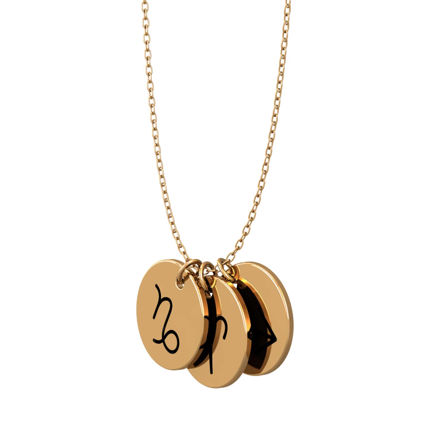 Zodiac sign necklace - Engel-Kette