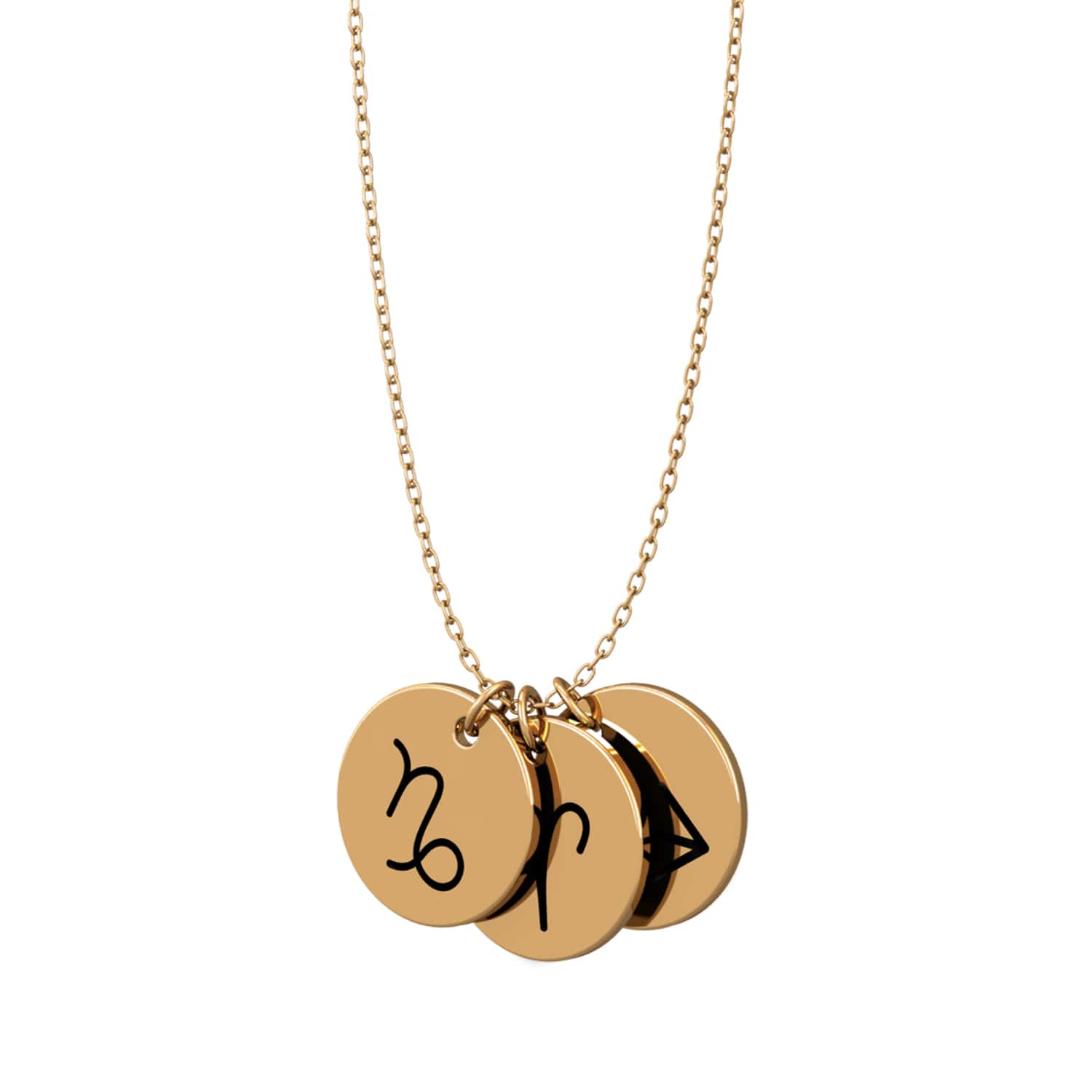Zodiac sign necklace - Engel-Kette